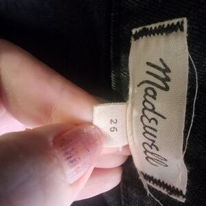 Madewell Black Denim Jean Shorts - Women's